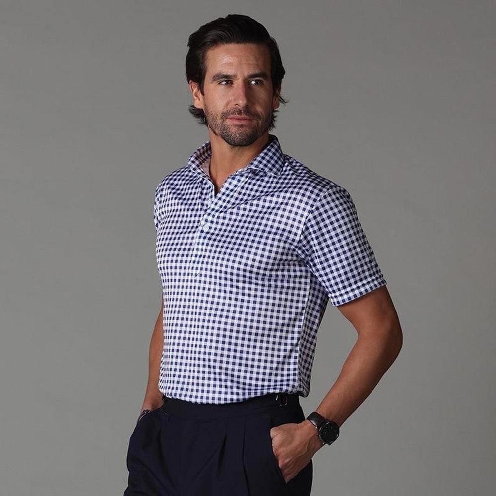 Collars & Co. NWT‎ Semi-Spread Collar Polo Original Fit - Size Medium